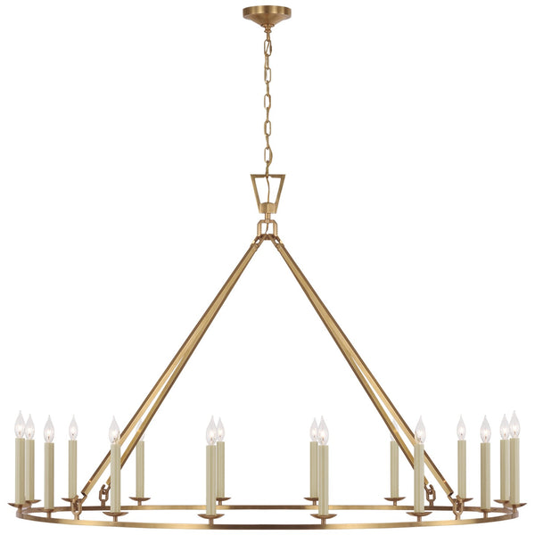 Darlana Ring Outdoor (Damp) Chandelier by Visual Comfort Signature
