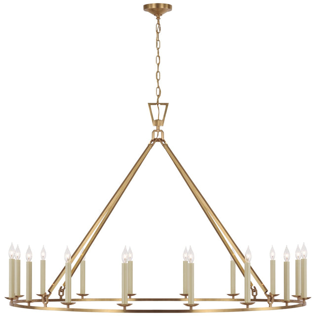 Darlana Ring Outdoor (Damp) Chandelier by Visual Comfort Signature