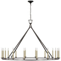 Darlana Ring Outdoor (Damp) Chandelier by Visual Comfort Signature