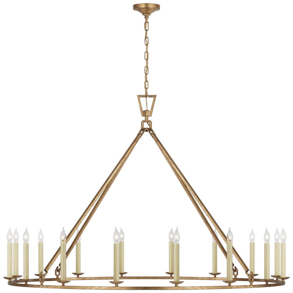 Darlana Ring Outdoor (Damp) Chandelier by Visual Comfort Signature