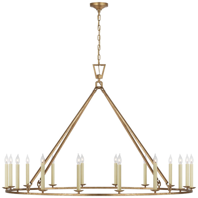Darlana Ring Outdoor (Damp) Chandelier by Visual Comfort Signature