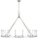 Darlana Ring Outdoor (Damp) Chandelier by Visual Comfort Signature