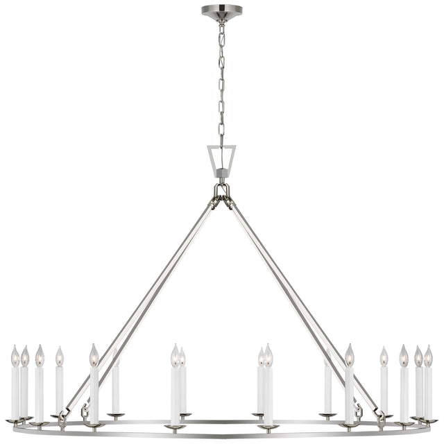 Darlana Ring Outdoor (Damp) Chandelier by Visual Comfort Signature