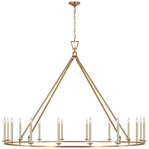 Darlana Ring Outdoor (Damp) Chandelier by Visual Comfort Signature