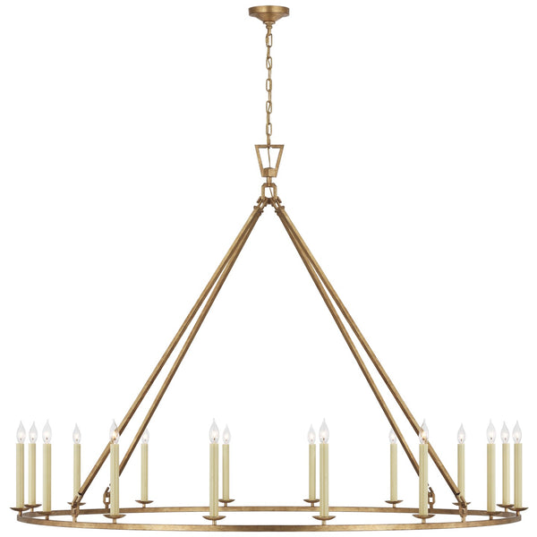 Darlana Ring Outdoor (Damp) Chandelier by Visual Comfort Signature