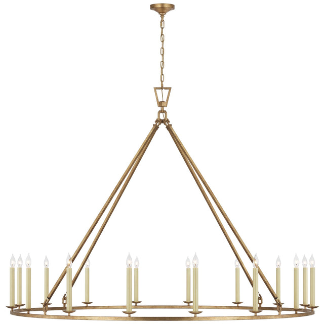 Darlana Ring Outdoor (Damp) Chandelier by Visual Comfort Signature