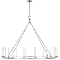 Darlana Ring Outdoor (Damp) Chandelier by Visual Comfort Signature