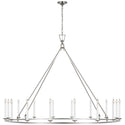 Darlana Ring Outdoor (Damp) Chandelier by Visual Comfort Signature