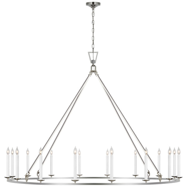 Darlana Ring Outdoor (Damp) Chandelier by Visual Comfort Signature