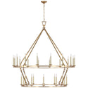 Darlana Ring Outdoor (Damp) Chandelier by Visual Comfort Signature