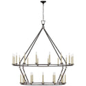 Darlana Ring Outdoor (Damp) Chandelier by Visual Comfort Signature