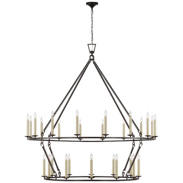 Darlana Ring Outdoor (Damp) Chandelier by Visual Comfort Signature