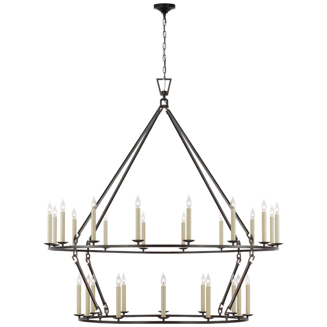 Darlana Ring Outdoor (Damp) Chandelier by Visual Comfort Signature