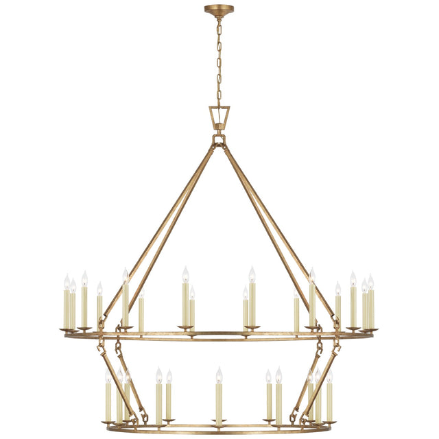 Darlana Ring Outdoor (Damp) Chandelier by Visual Comfort Signature