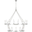 Darlana Ring Outdoor (Damp) Chandelier by Visual Comfort Signature
