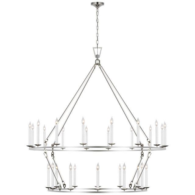 Darlana Ring Outdoor (Damp) Chandelier by Visual Comfort Signature