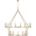Darlana Ring Outdoor (Damp) Chandelier by Visual Comfort Signature