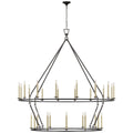Darlana Ring Outdoor (Damp) Chandelier by Visual Comfort Signature