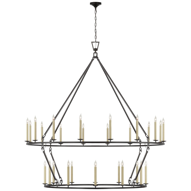 Darlana Ring Outdoor (Damp) Chandelier by Visual Comfort Signature