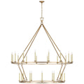 Darlana Ring Outdoor (Damp) Chandelier by Visual Comfort Signature