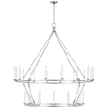 Darlana Ring Outdoor (Damp) Chandelier by Visual Comfort Signature
