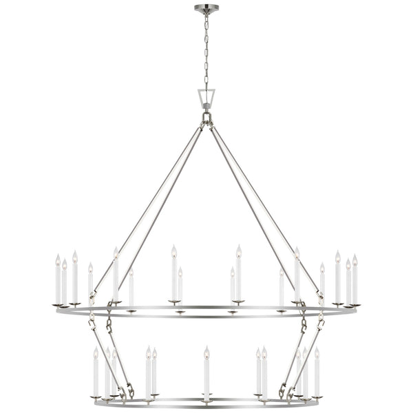 Darlana Ring Outdoor (Damp) Chandelier by Visual Comfort Signature