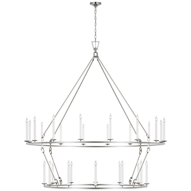 Darlana Ring Outdoor (Damp) Chandelier by Visual Comfort Signature