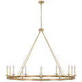 Launceton Outdoor (Damp) Chandelier by Visual Comfort Signature