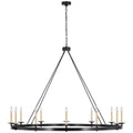 Launceton Outdoor (Damp) Chandelier by Visual Comfort Signature