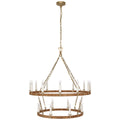 Darlana Wrapped Outdoor (Damp) Chandelier by Visual Comfort Signature