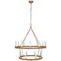 Darlana Wrapped Outdoor (Damp) Chandelier by Visual Comfort Signature