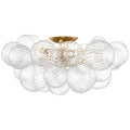 Talia Outdoor (Damp) Flush Mount Ceiling Light by Visual Comfort Signature