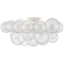 Talia Outdoor (Damp) Flush Mount Ceiling Light by Visual Comfort Signature