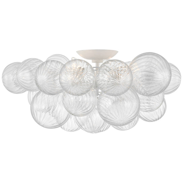 Talia Outdoor (Damp) Flush Mount Ceiling Light by Visual Comfort Signature