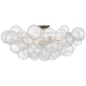 Talia Outdoor (Damp) Flush Mount Ceiling Light by Visual Comfort Signature