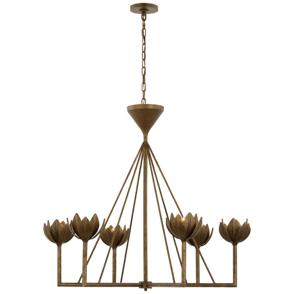 Alberto Outdoor (Damp) Chandelier by Visual Comfort Signature