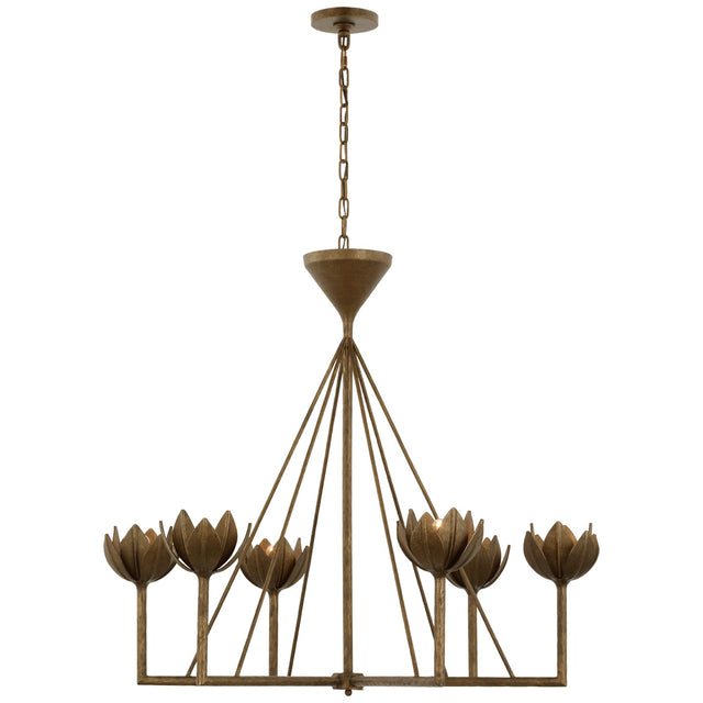 Alberto Outdoor (Damp) Chandelier by Visual Comfort Signature