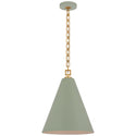 Theo Outdoor (Damp) Pendant by Visual Comfort Signature