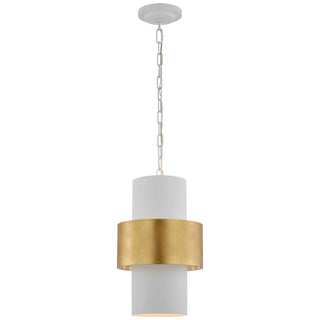 Buy plaster-white-and-gild Chalmette Outdoor (Damp) Pendant by Visual Comfort Signature