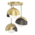 Brooklyn Semi Flush Mount Light by Hubbardton Forge