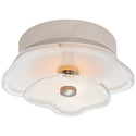 Leighton Outdoor (Damp) Flush Mount Ceiling Light by Visual Comfort Signature