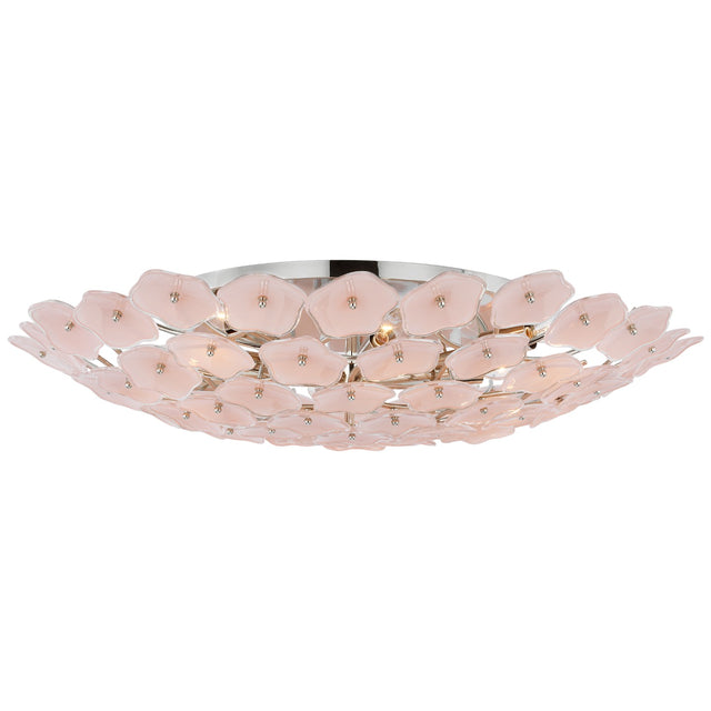 Leighton Outdoor (Damp) Flush Mount Ceiling Light by Visual Comfort Signature