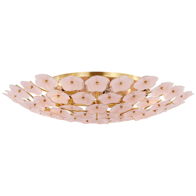 Leighton Outdoor (Damp) Flush Mount Ceiling Light by Visual Comfort Signature