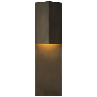 Buy bronze-and-metal-shade Rega Outdoor (Wet) Wall Lanterns by Visual Comfort Signature
