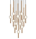 Windchimer Chandelier by Matteo Lighting