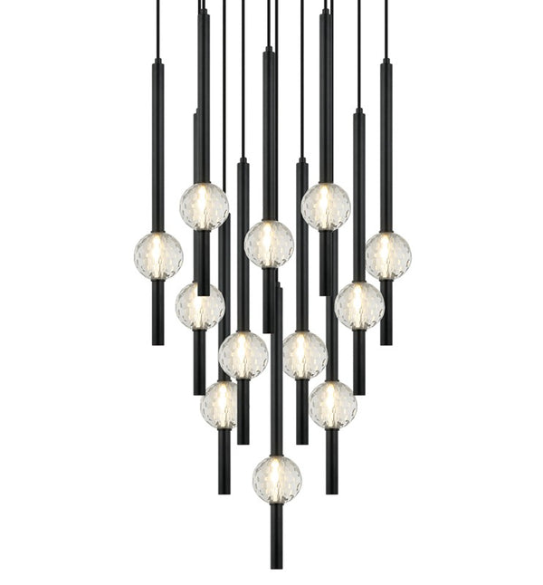 Windchimer Chandelier by Matteo Lighting