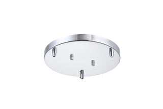 Buy chrome Multi Ceiling Canopy (Line Voltage) Metal Canopy Accents by Matteo Lighting