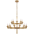 Liaison Outdoor (Damp) Chandelier by Visual Comfort Signature