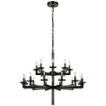 Liaison Outdoor (Damp) Chandelier by Visual Comfort Signature