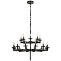 Liaison Outdoor (Damp) Chandelier by Visual Comfort Signature